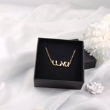 Hebrew Pendant Name Bracelet Stainless Steel Personalized Women Jewelry