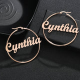 Personalized Hoop Earrings Dubai Wedding