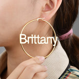 Personalized Hoop Earrings Dubai Wedding