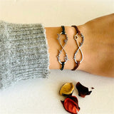 Custom Infinity Bracelet Personalized Name Bracelets for Women Girls