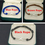 Infinity Name Bracelet Mom Adjustable Stainless Steel Kids Names Bracelet