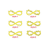 Infinity Name Necklace 18K Plated Stainless Steel Personalized Choker