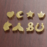 Personalized Initial Letter Name Bracelet Couple Heart Charms Chain