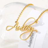 Custom Cursive Name Necklace - Personalized Jewelry for Women