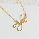 Custom Cursive Name Necklace - Personalized Jewelry for Women