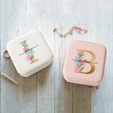 Personalized Girls Jewelry Box with Name, Travel Case, Gift Idea