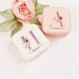 Personalized Travel Jewelry Case for Bridesmaid