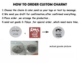 Stainless Steel Round Charms Logo Engrave for Jewelry Making