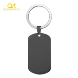 Engraved Picture Stainless Steel Couples Keychain