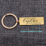 Personalized Couple Keychain Love Keepsake Gift