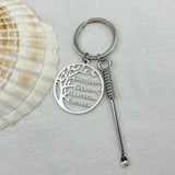 Personalized Name Tree of Life Keychains for Women