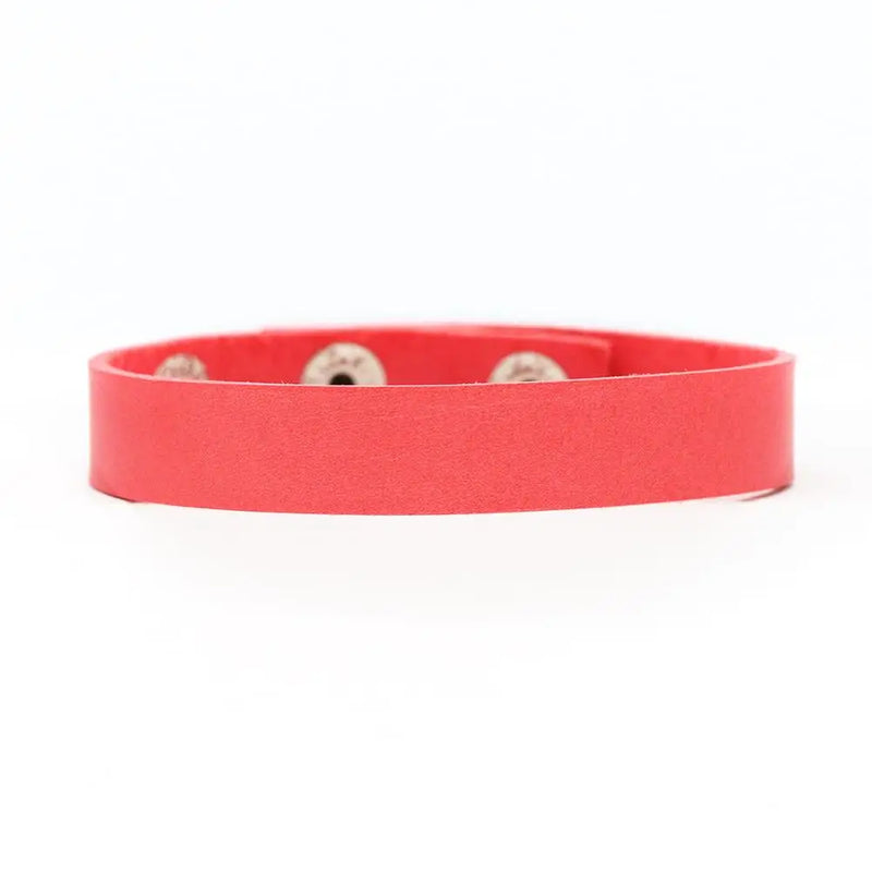 Personalized Leather Bracelet Custom Engraved Name Quote Charm Christmas Gift