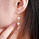 Personalized Letter Earrings - Stainless Steel Jewelry Gift For Women
