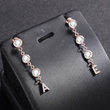 Personalized Letter Earrings - Stainless Steel Jewelry Gift For Women