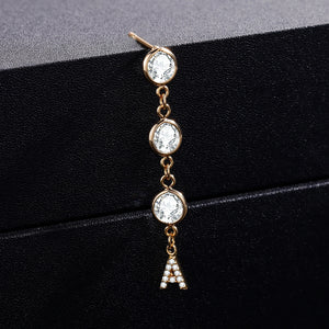 Personalized Letter Earrings - Stainless Steel Jewelry Gift For Women