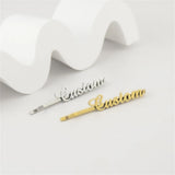 Letter Hair Clips Personalized Accessories For Women Girl