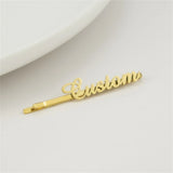 Letter Hair Clips Personalized Accessories For Women Girl