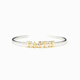 Personalized Letter Love Hope Bracelets for Women