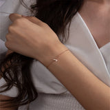 Name Bracelet Stainless Steel Couple Bracelets Baby Girl Charm