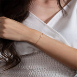 Name Bracelet Stainless Steel Couple Bracelets Baby Girl Charm