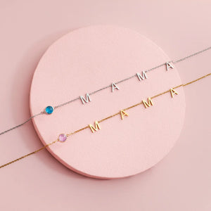 Letter Necklaces A-Z Capital Initial Necklace Women's Clavicle Chain