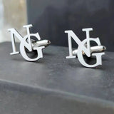 Personalized Men Stainless Steel Cufflinks