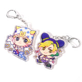 Cartoon Anime Hologram Acrylic Keychain