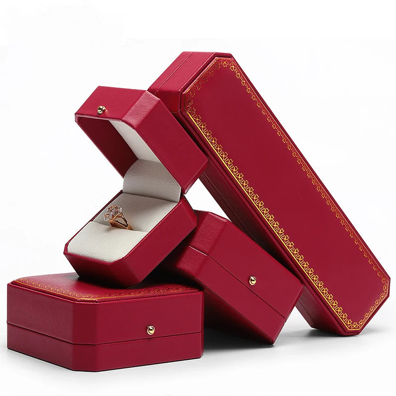 Vintage Jewelry Storage Box Gift Packaging Cases
