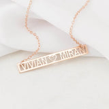 Roman Numbers Date Choker Necklace in Stainless Steel
