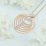 MOM Infinite Love Name Necklace Personalized Kids Names Pendant Chain