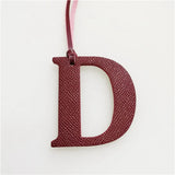 Leather Character Keychain Women Bag Charm Backpack Pendant