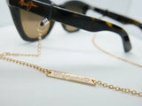 Personalized Stainless Steel Glasses Rope Chain