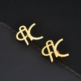 Men's Stainless Steel Cufflinks for Groom - Wedding Collar Jewelry