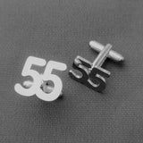 Personalized Date Cufflinks Stainless Steel Wedding