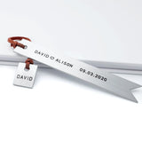 Engraved Metal Bookmark - Personalized Reader Gift - Pastor Quote Bookmark