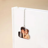 Custom Metal Photo Bookmark for Book Lover Gift