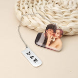 Custom Metal Photo Bookmark for Book Lover Gift