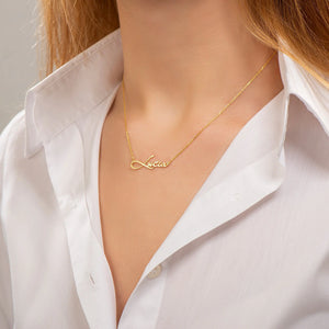Minimalist Name Necklace, Dainty Necklace for Women, Personalized Gifts