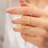 Minimalist Name Necklace, Dainty Necklace for Women, Personalized Gifts
