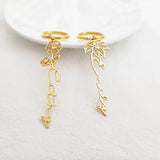 Month Flower Name Keyring Jewelry Stainless Steel Nameplate Keychain
