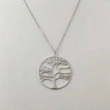 Personalised Multi-Name Tree of Life Necklace Stainless Steel Pendant Jewelry