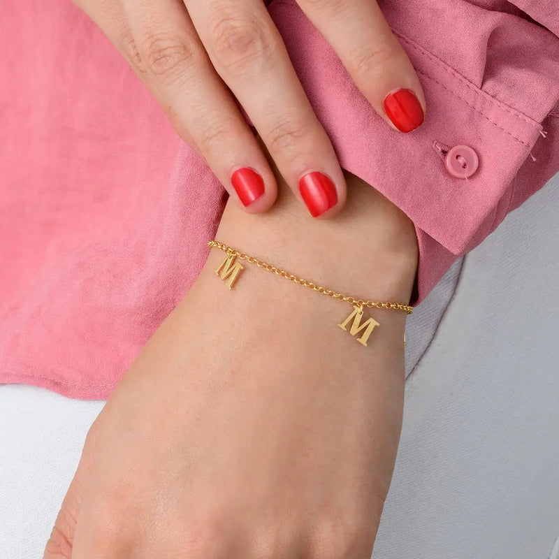 Personalized Stainless Steel Bracelet for Her