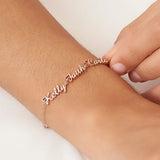 Family Name Bracelet Stainless Steel Pendant Jewelry
