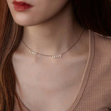 Family Personalized Name Necklace Stainless Steel Jewelry Gift