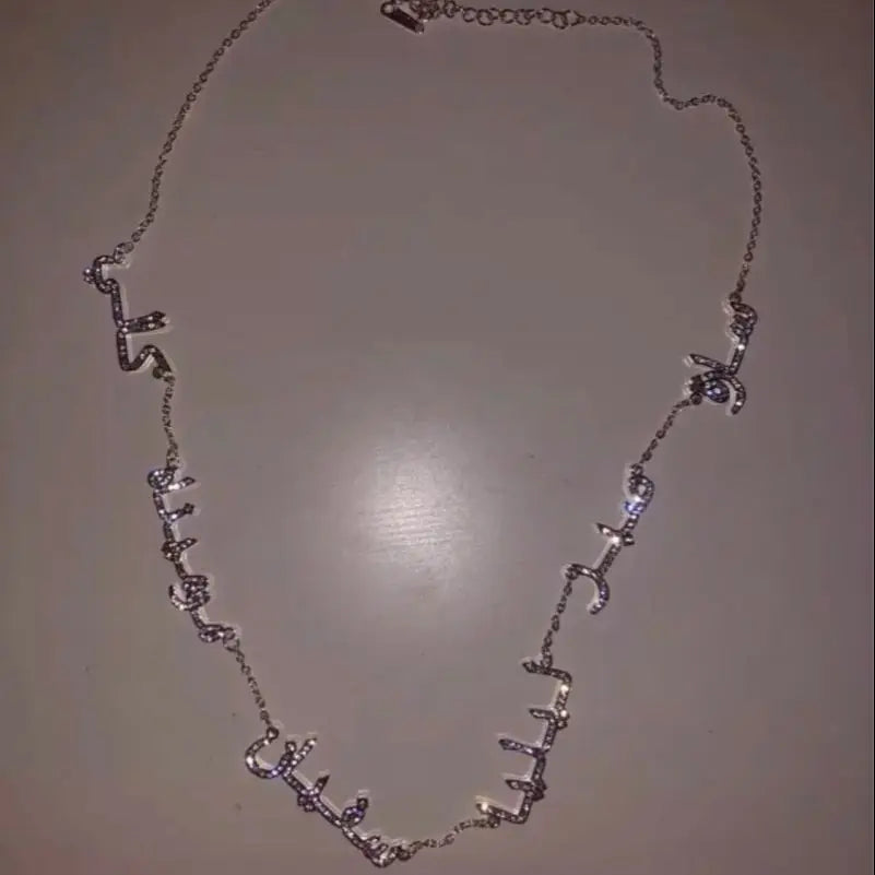 Personalized Name Necklaces for Women Stainless Steel Birthday