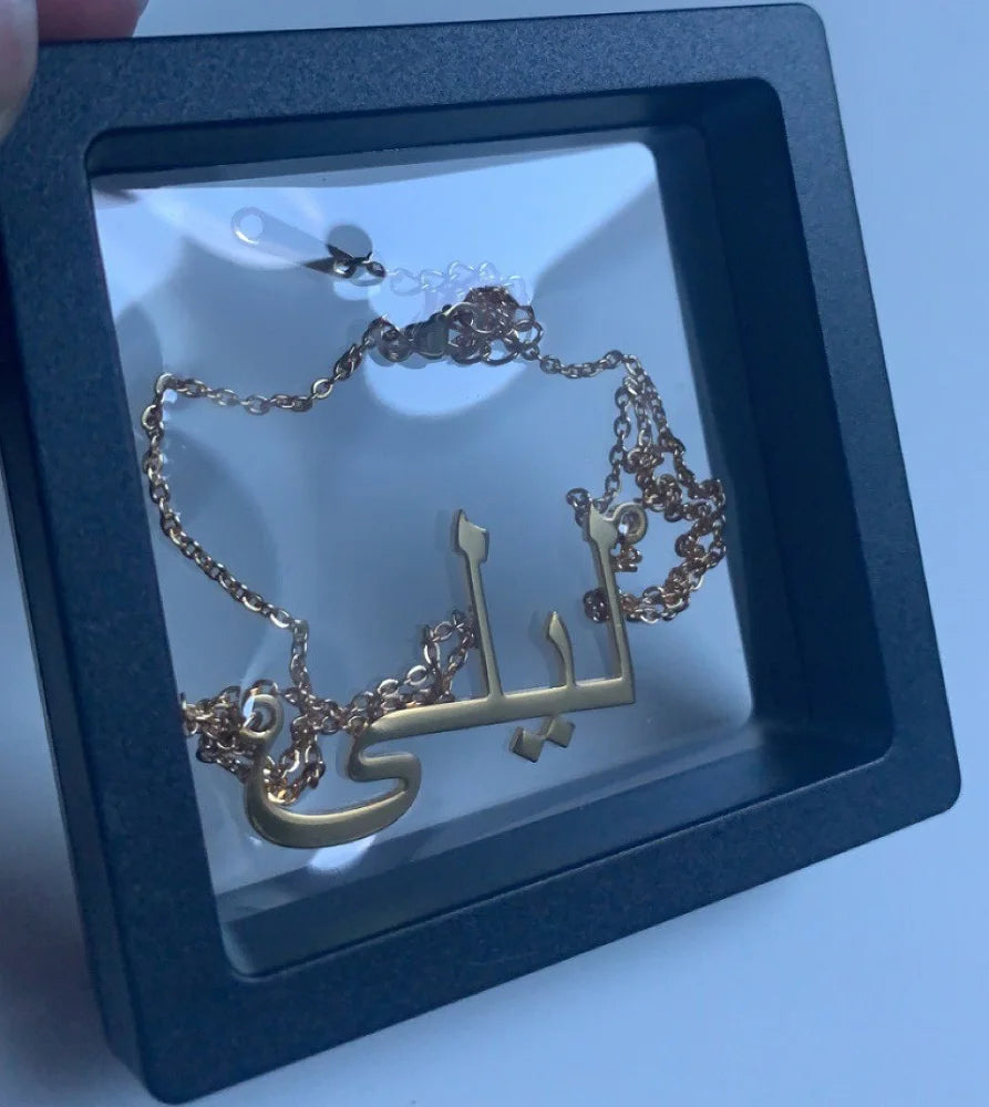 Personalized Name Necklaces for Women Stainless Steel Birthday