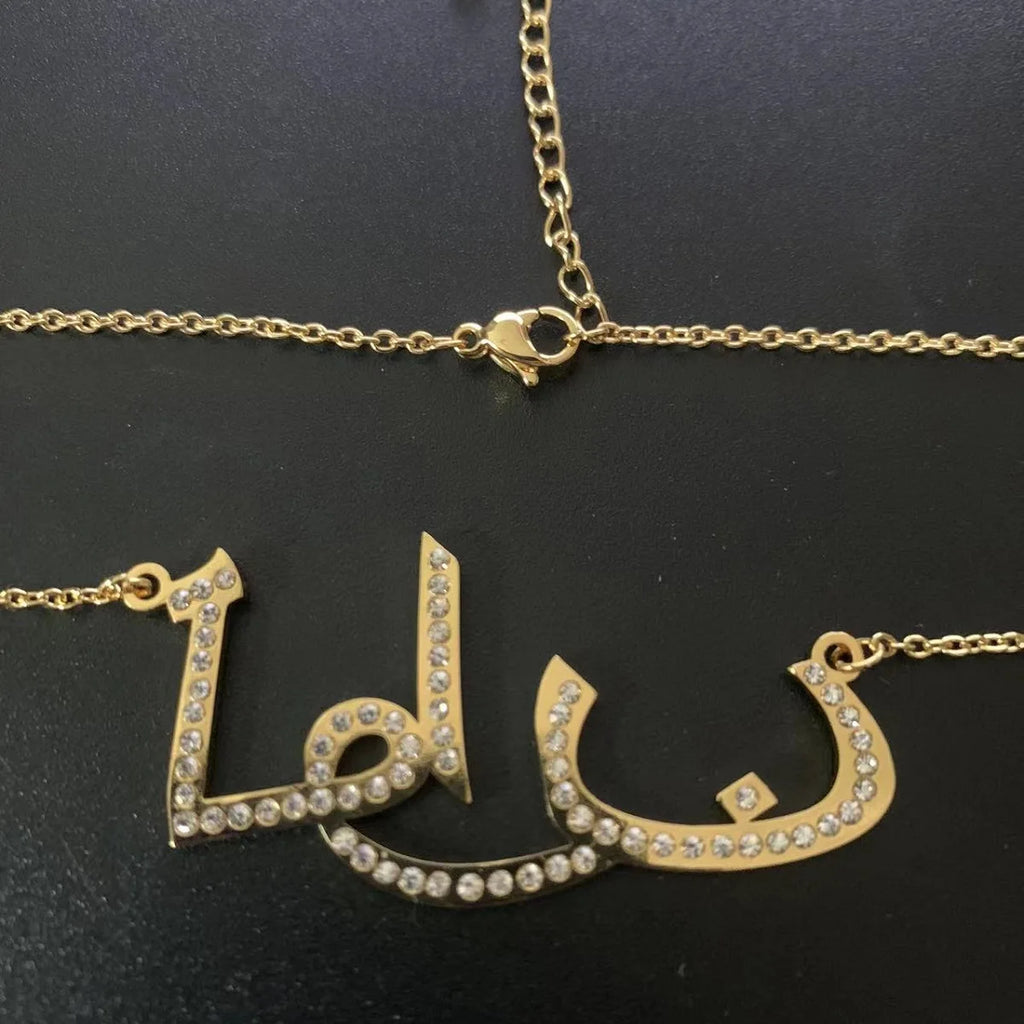 Personalized Name Necklaces for Women Stainless Steel Birthday