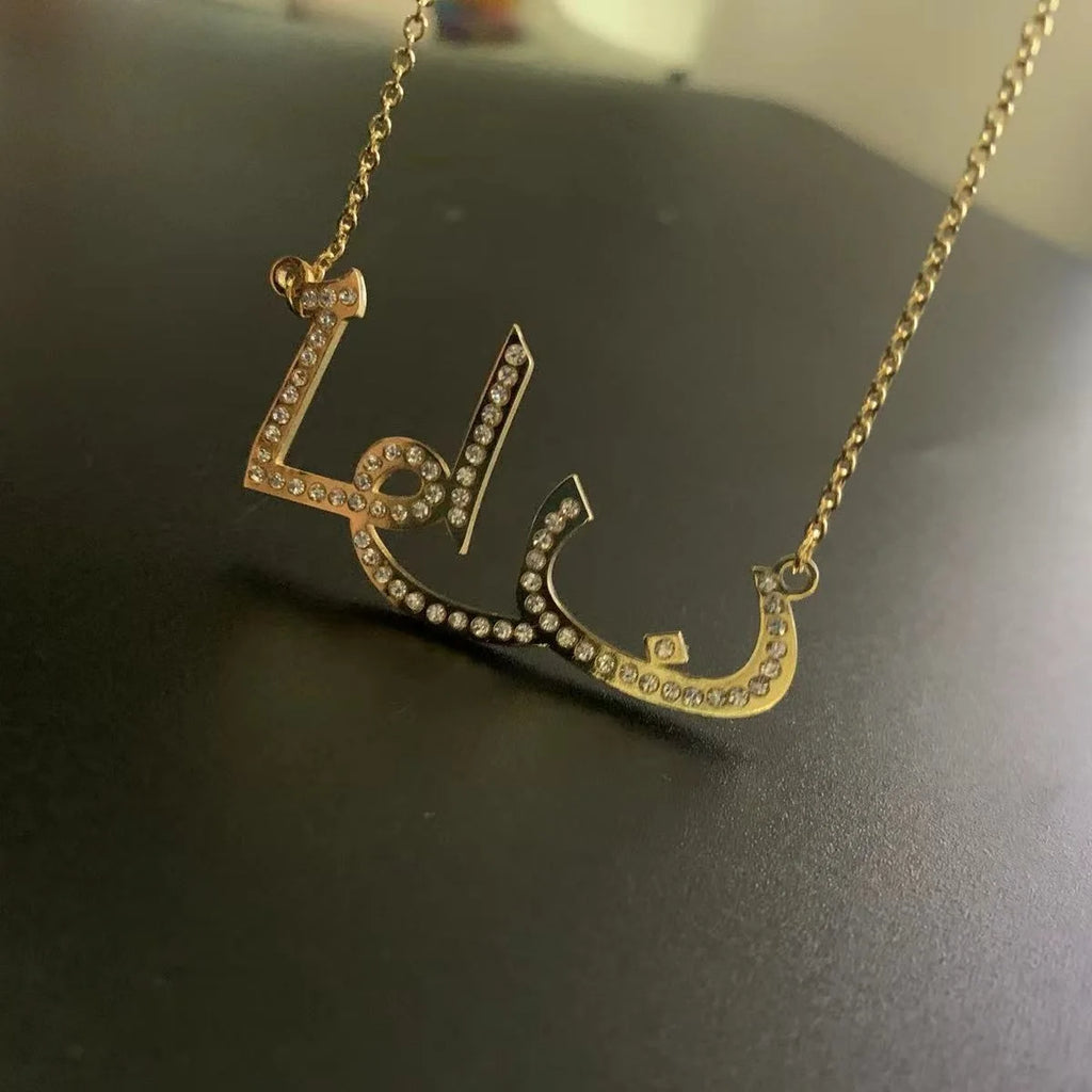 Personalized Name Necklaces for Women Stainless Steel Birthday