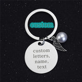 Song Code Keychain - Engraved Stainless Steel Keyring - Personalized Gift