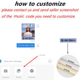 Personalized Music Code Stainless Steel Bracelet